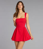 Tie It With a Bow Skater Dress