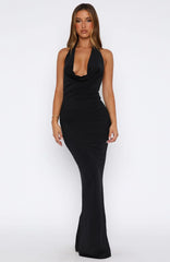 Vacation Time Maxi Dress Black