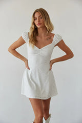 Aspen Eyelet Mini Dress