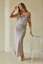 Tanya Striped Maxi Skirt