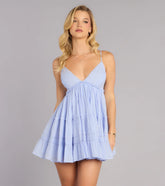 Flirt With The Breeze Skater Mini Dress