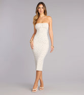 Bloom Mood Floral Midi Dress