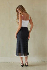 Melissa Polka Dot Midi Skirt