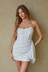 Vivian Corset Sequin Mini Dress