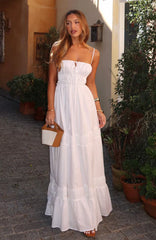 Rumour Has It Maxi Dress White