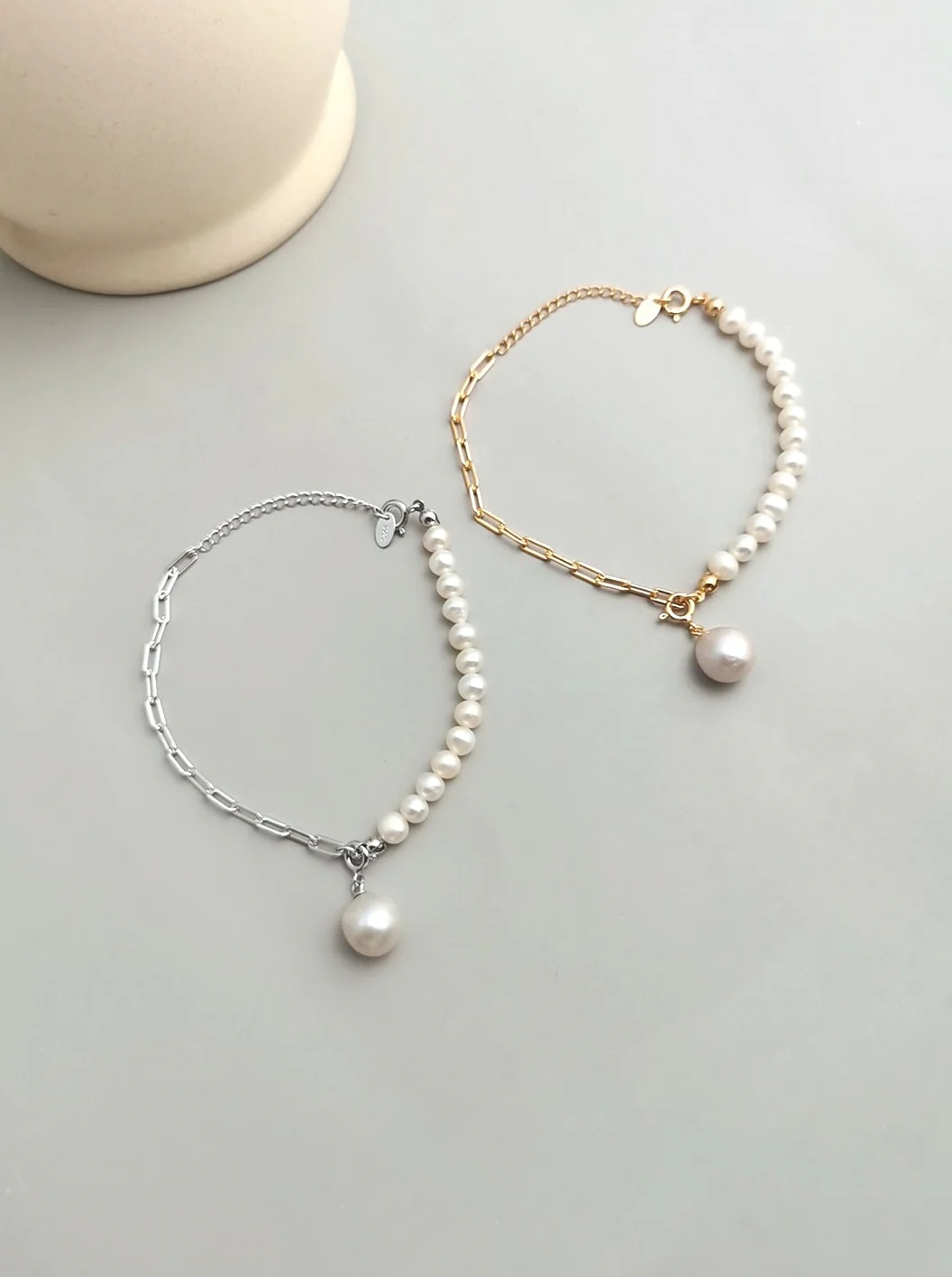 French Style Baroque Pearl Bracelets