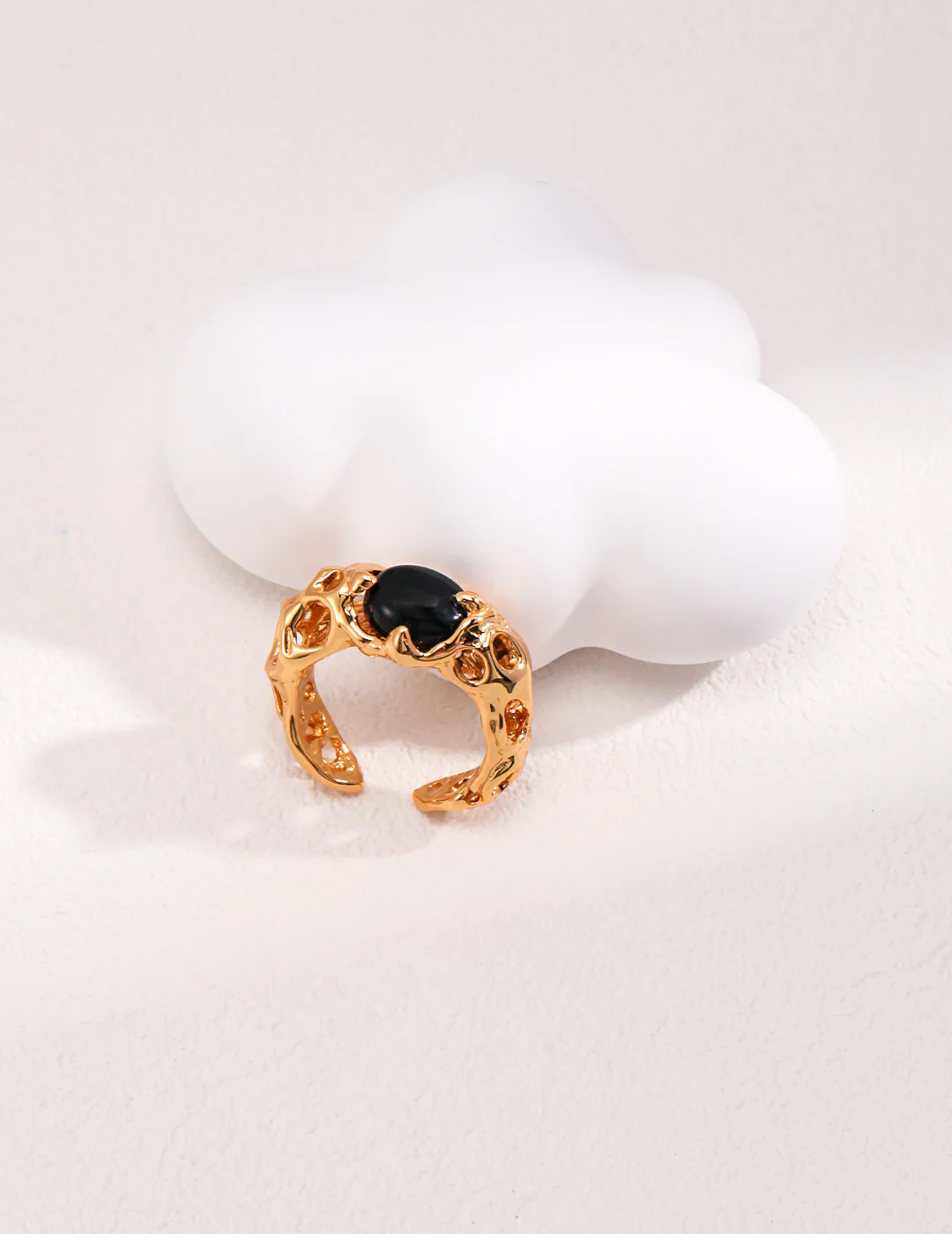 Retro agate ring J0242