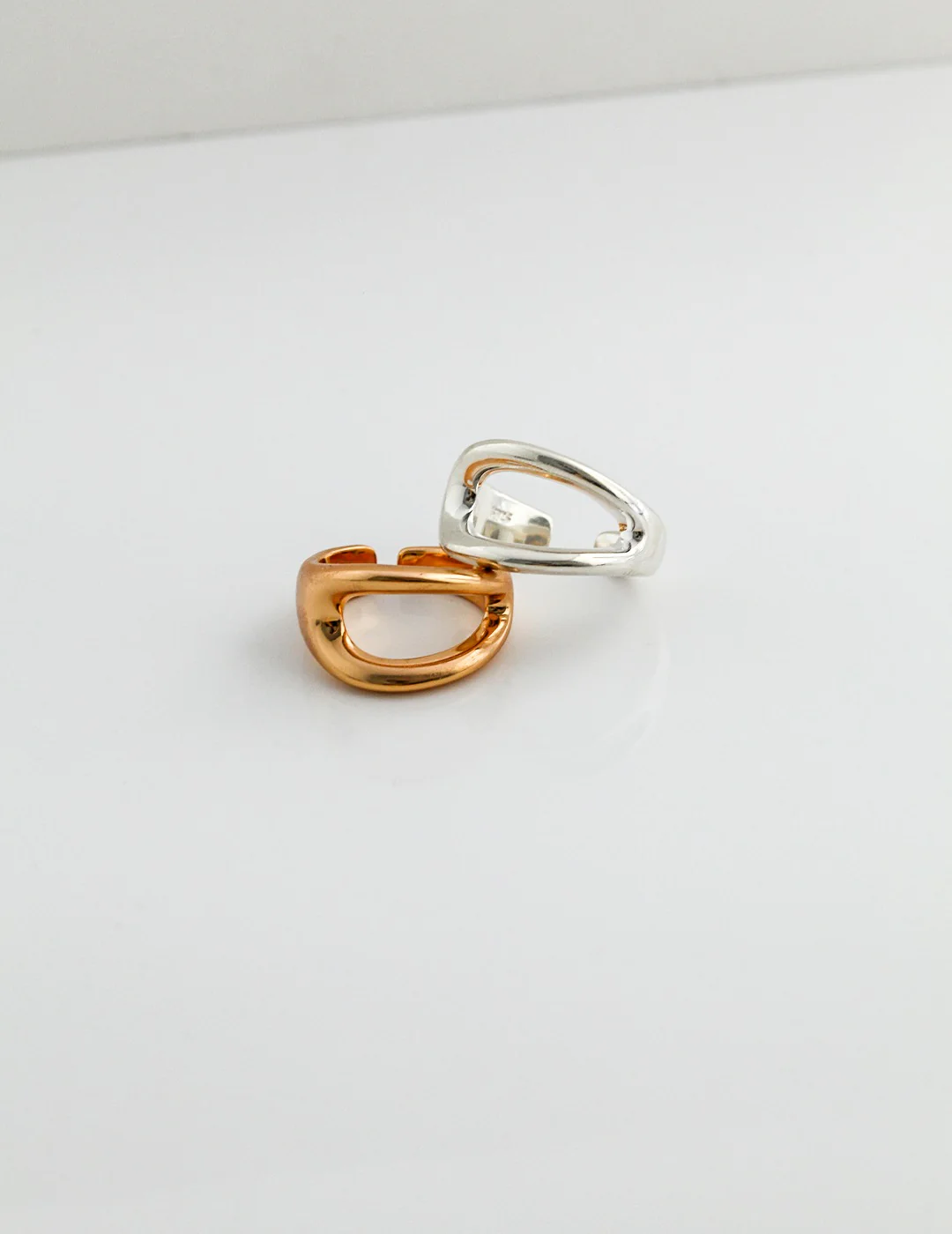 Silver Open Adjustable Ring J0079-1