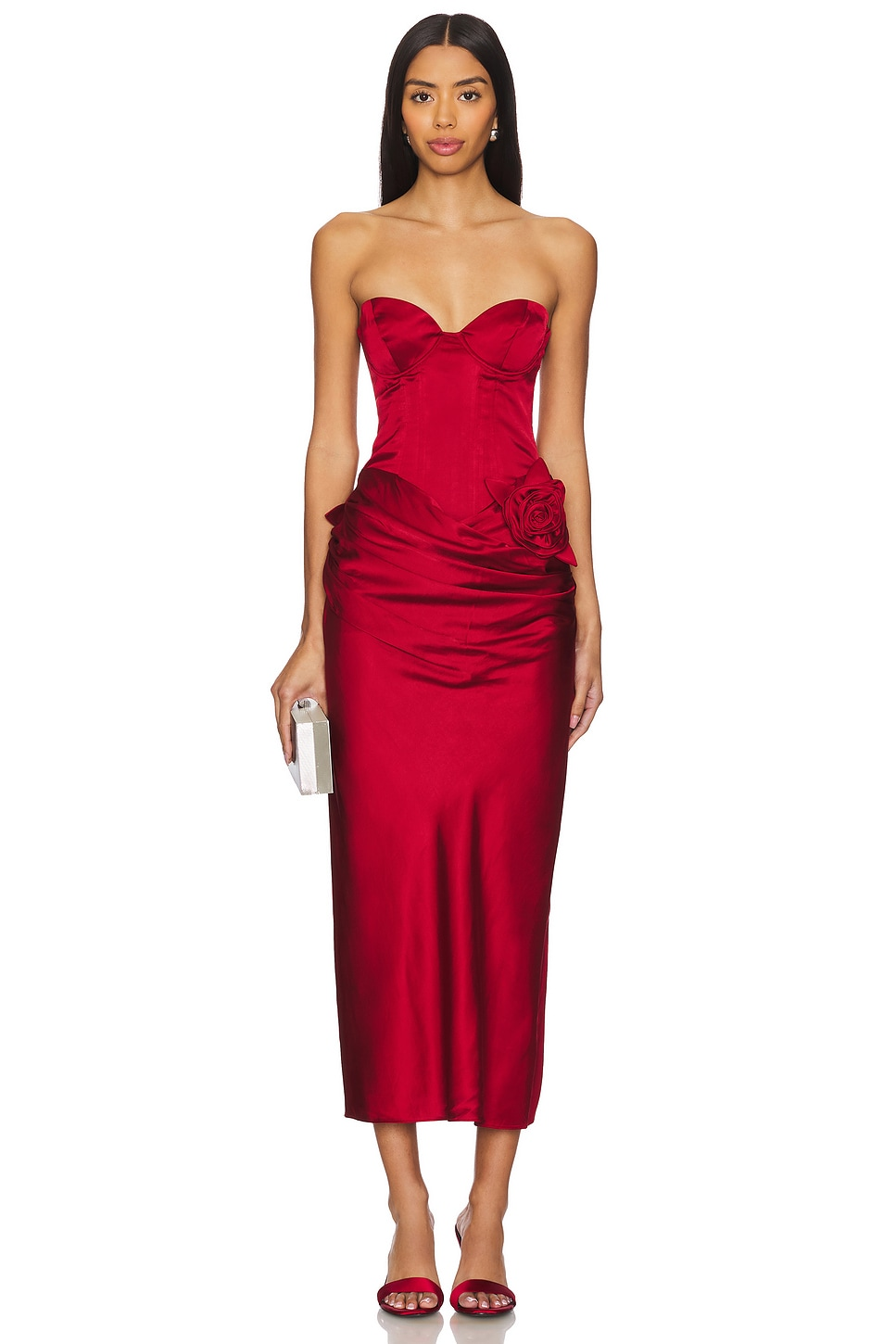 Ilaria Corset Midi Dress