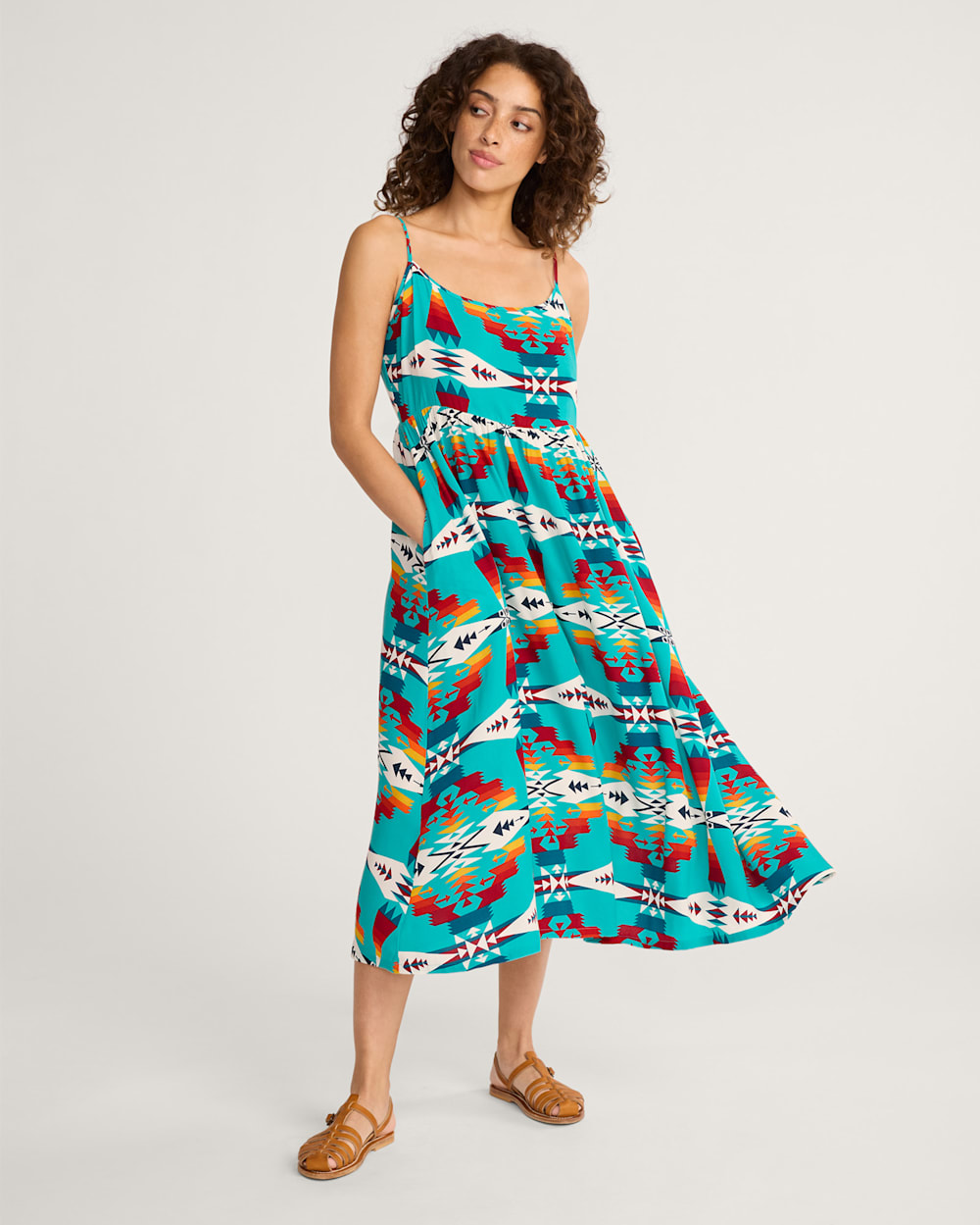 TUCSON STRAPPY MAXI DRESS
