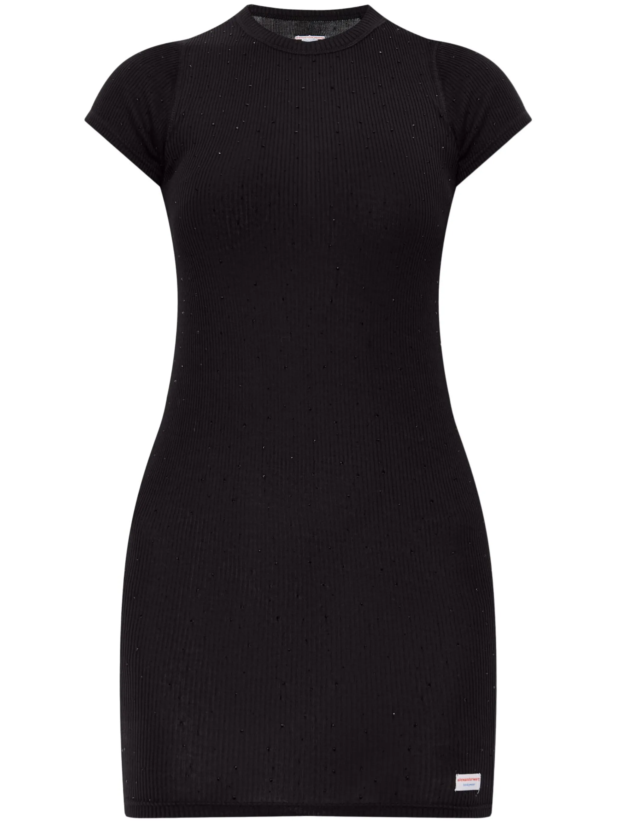 Rhinestoned Mini Dress