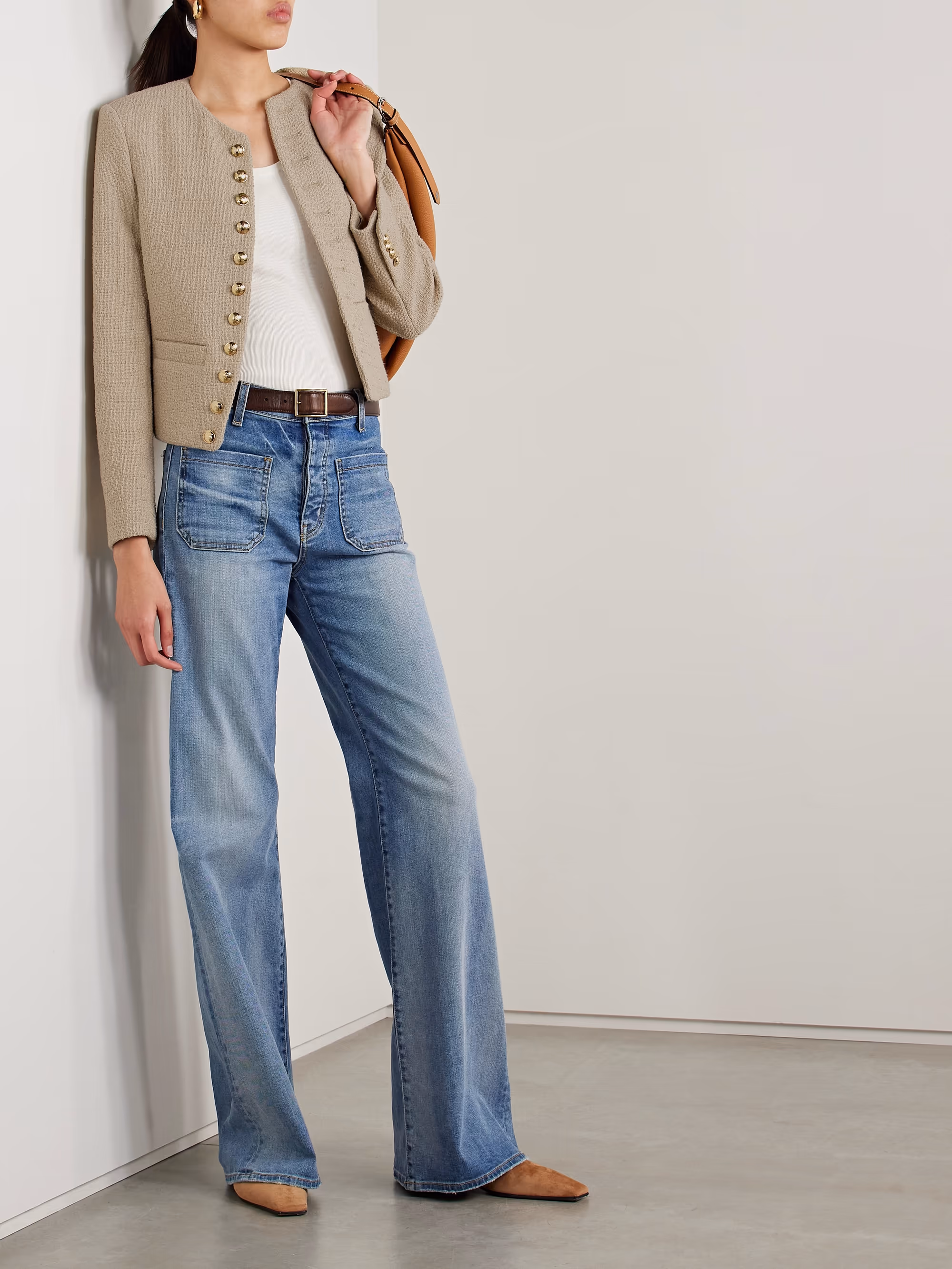 Patti Cotton-Blend Tweed Jacket