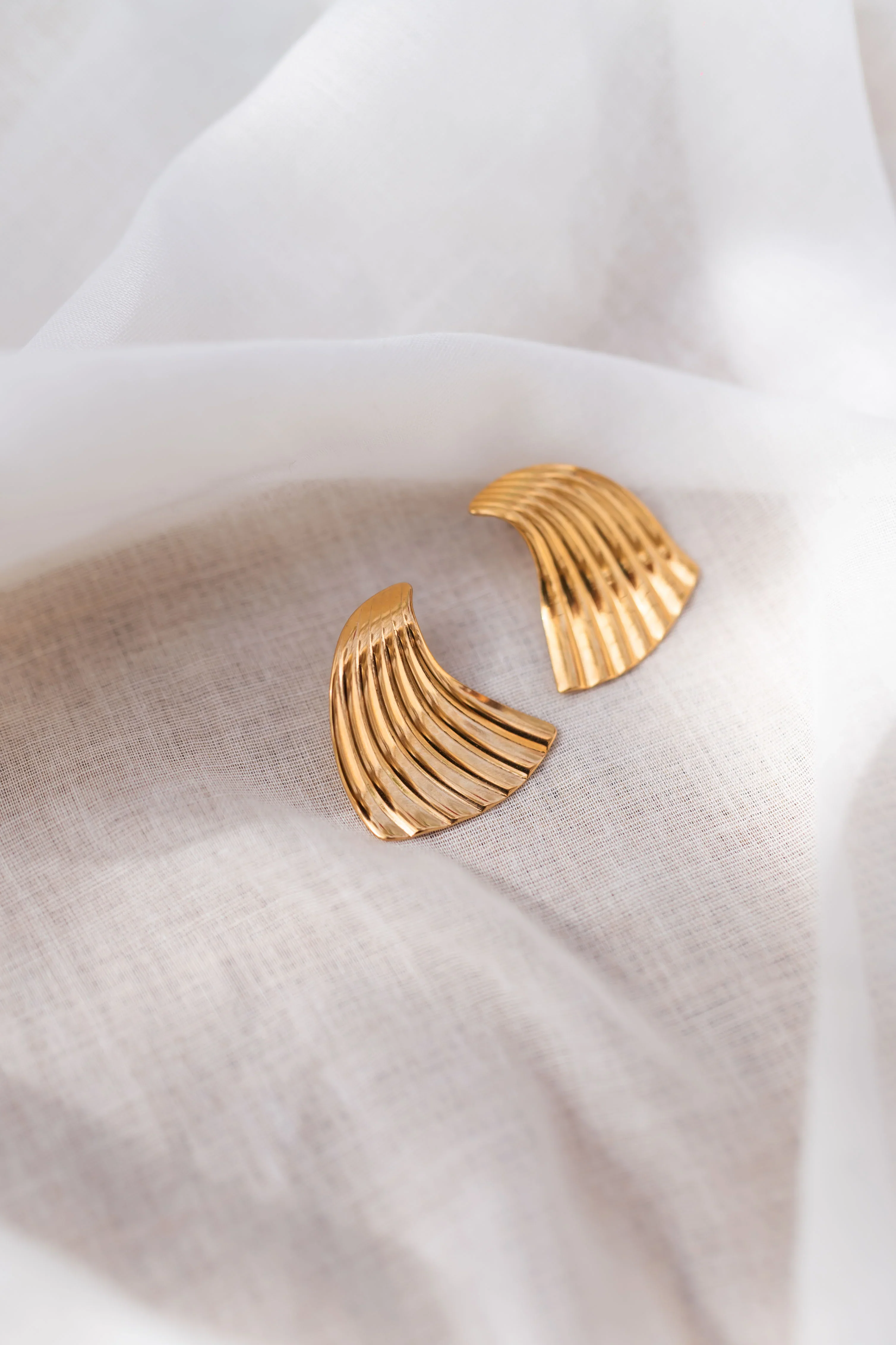 Golden Ayron Earrings